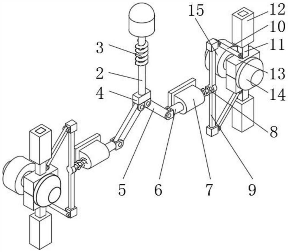 An air source heat pump fan system