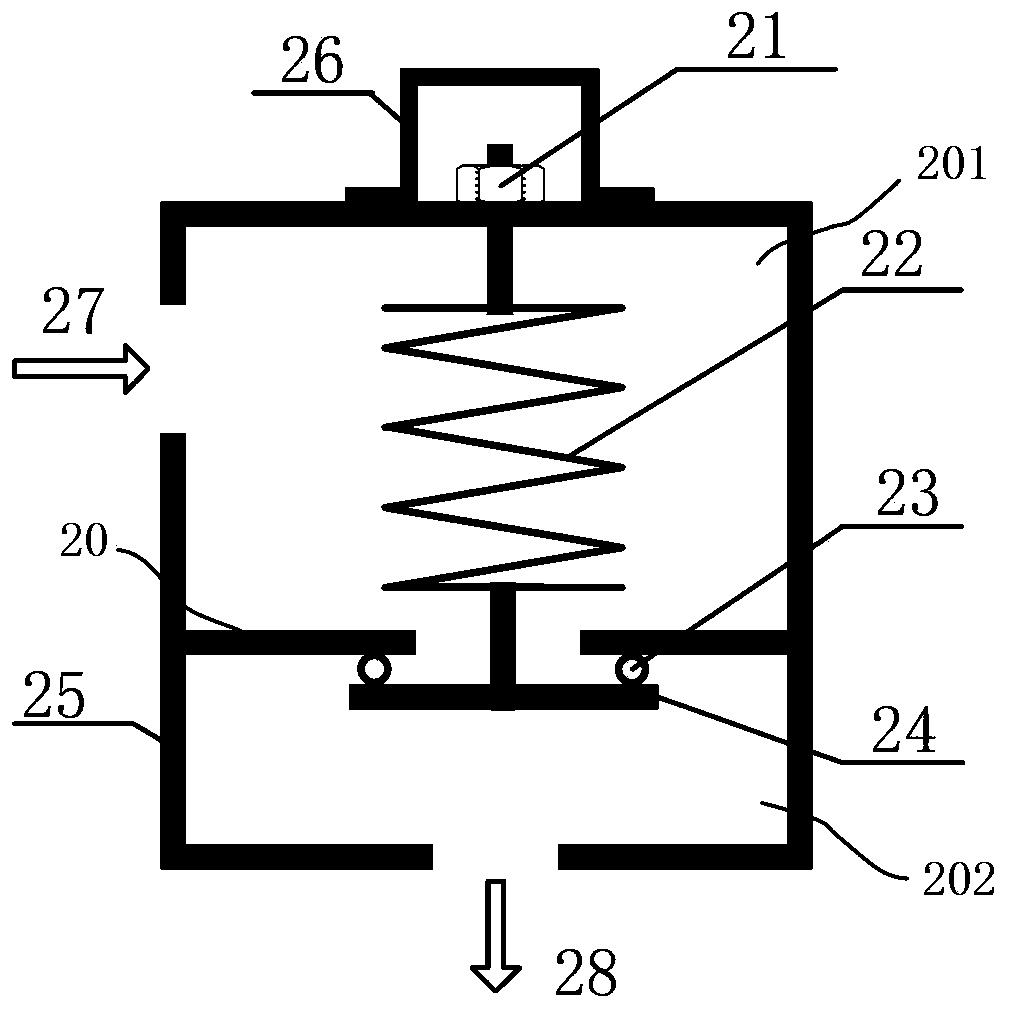 Superconducting magnet pressure release valve and pressure release system