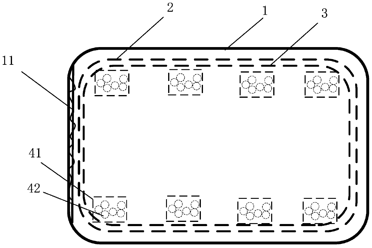 Negative oxygen ion air purification throw pillow and manufacturing method thereof