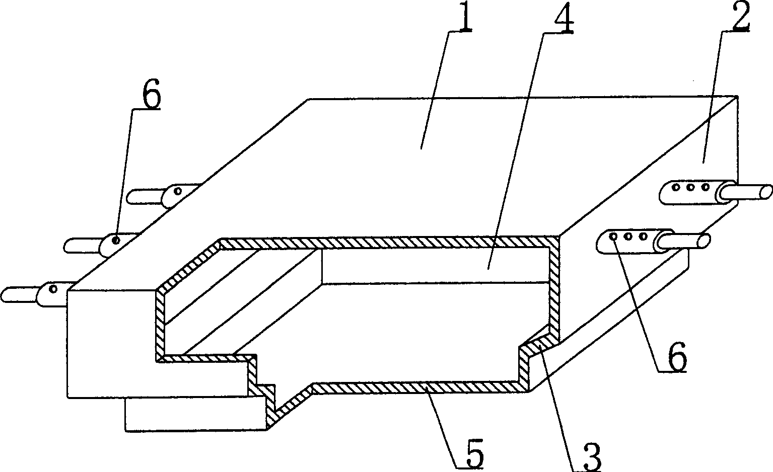 Thin wall mould component