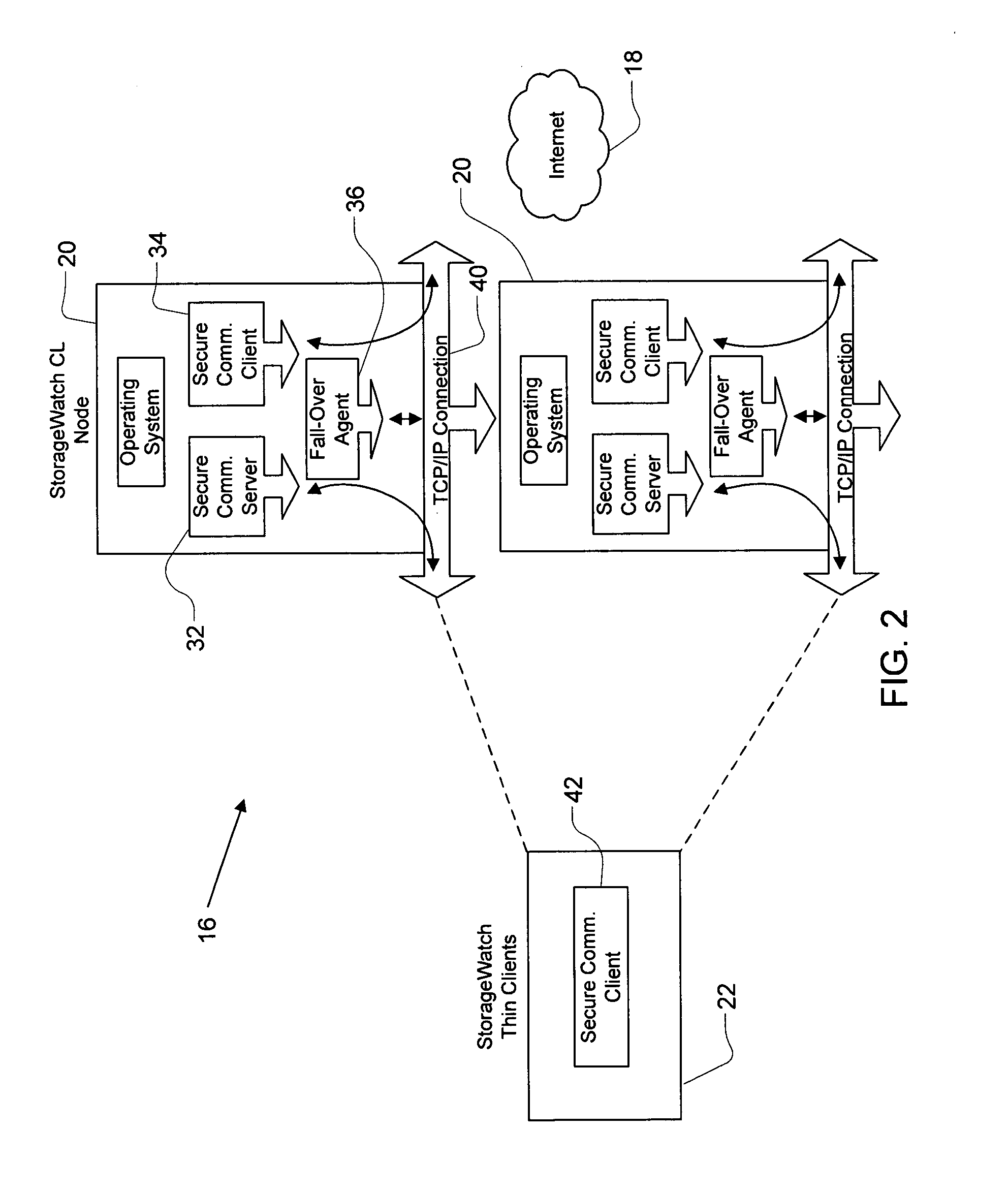 Real time data storage monitoring and administration