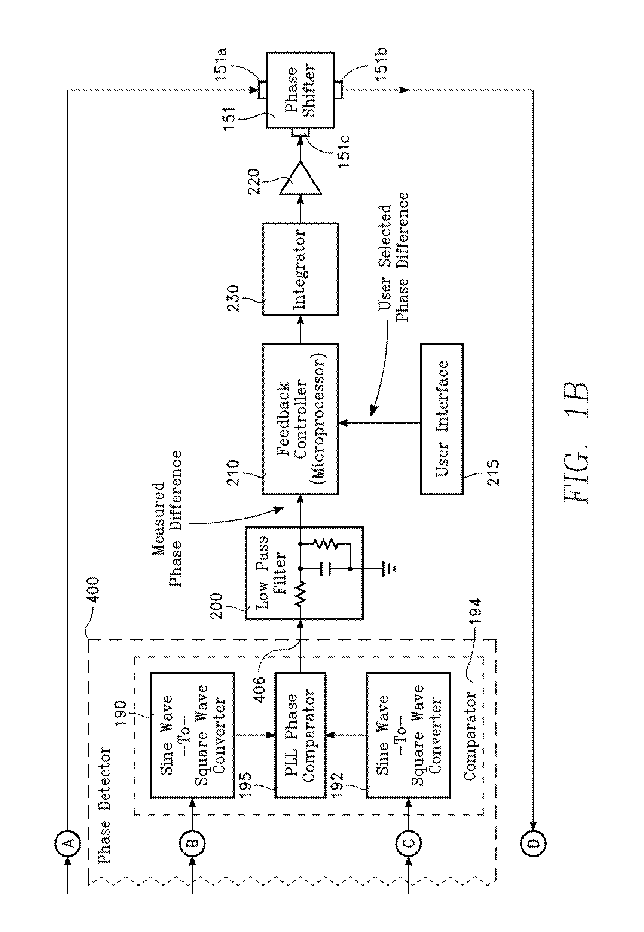 Two-phase operation of plasma chamber by phase locked loop