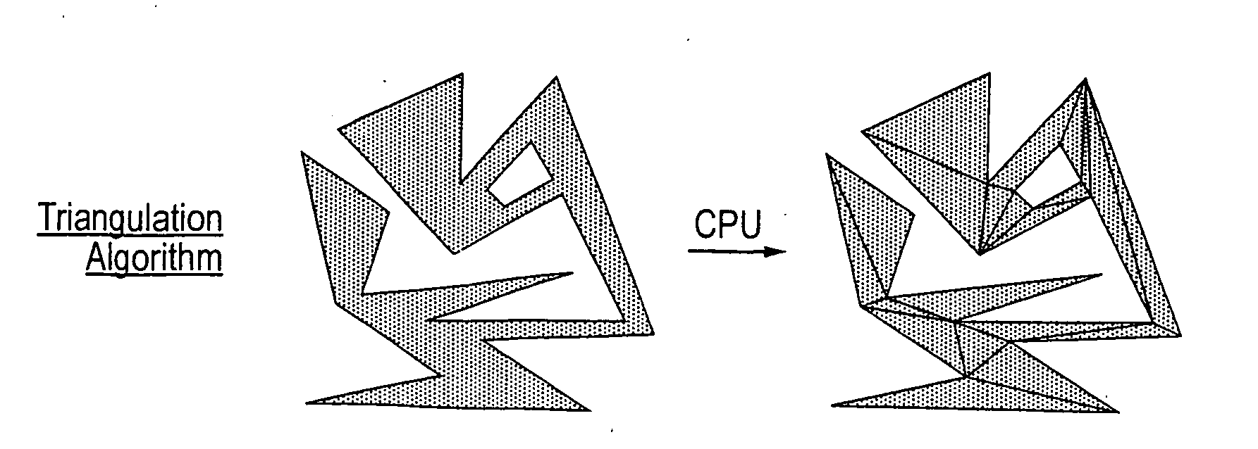 Graphics filled shape drawing