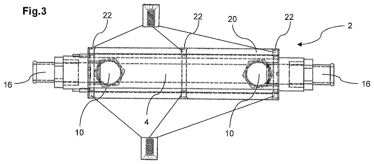 Device for preheating a fluid, in particular coolant for a combustion engine