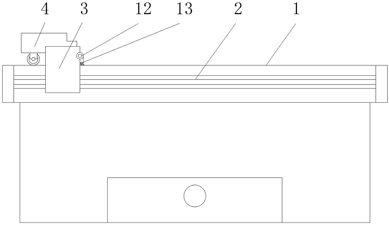 Fabric clipping table with dedusting function for production and processing of garments