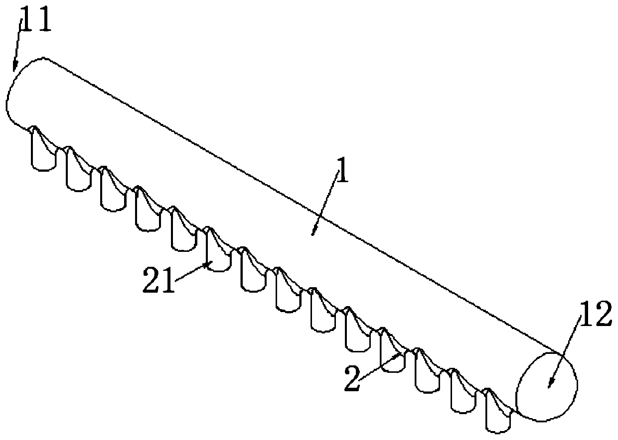 Novel module device pipe fitting and manufacturing die thereof