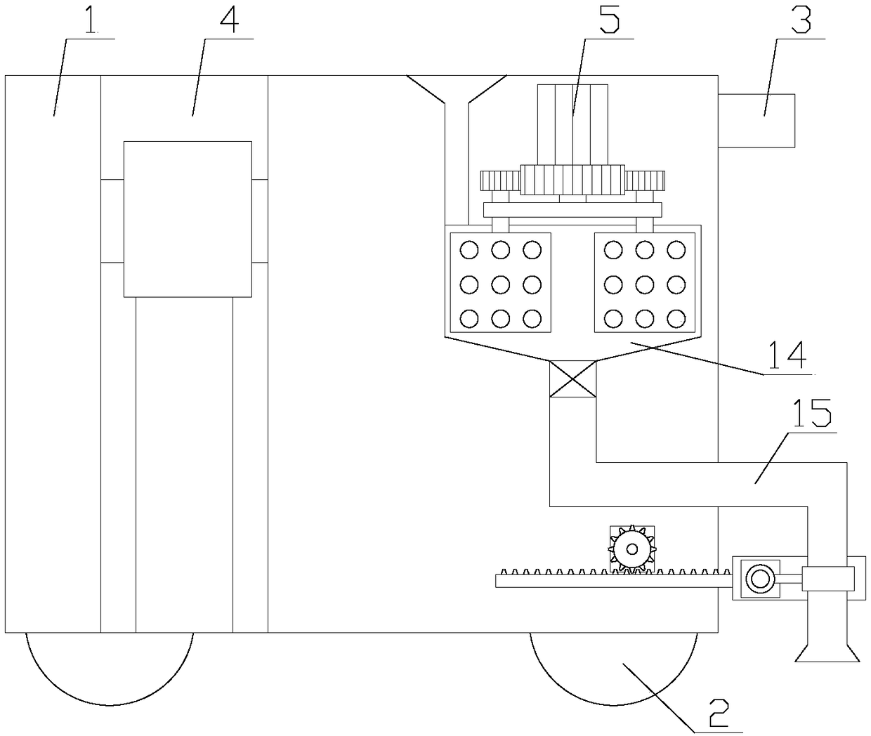 Pipeline installing equipment with ground repairing function