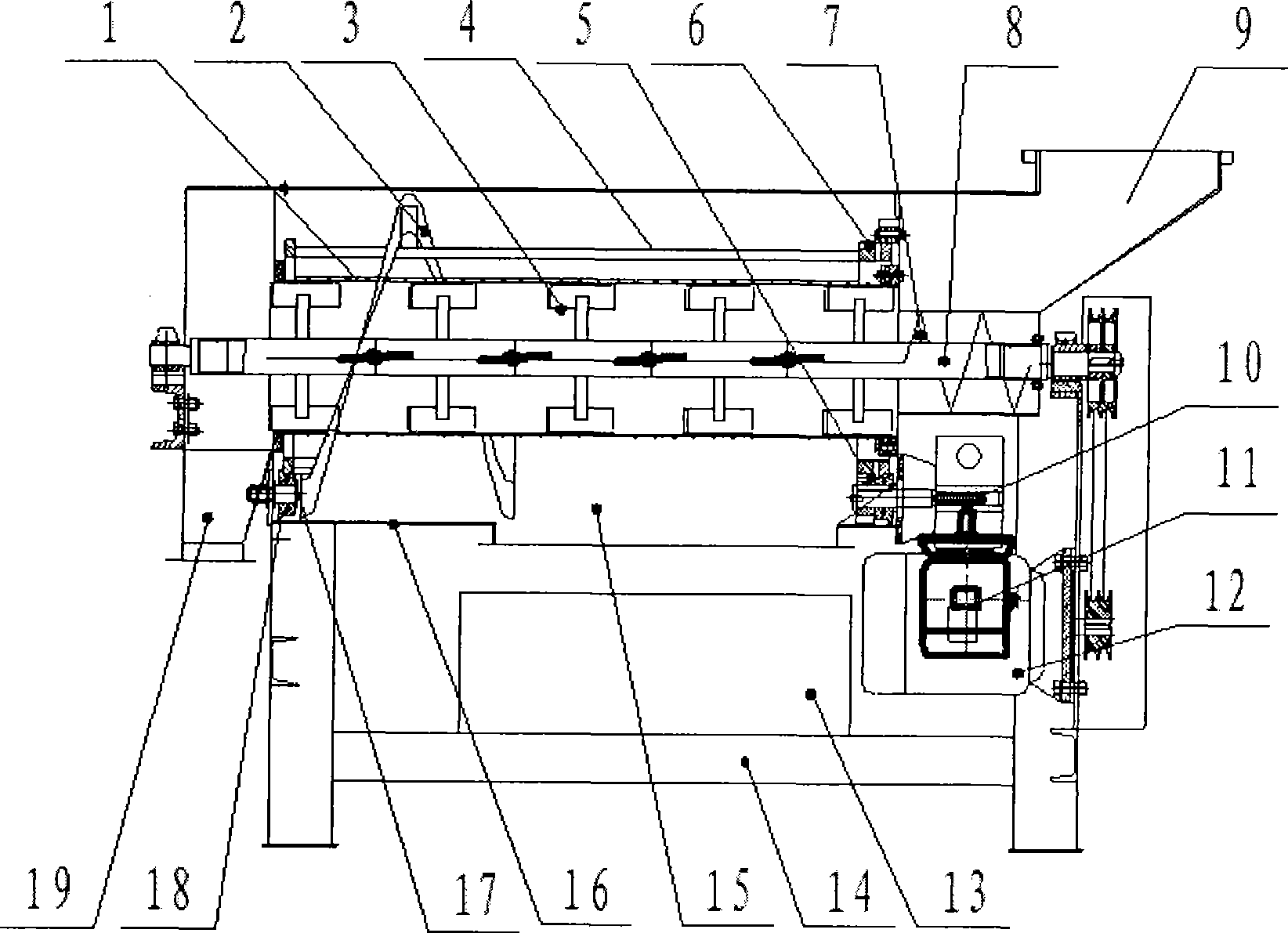 Method for separating seed and flesh of Pyracantha fortuneana fruit and device for the method