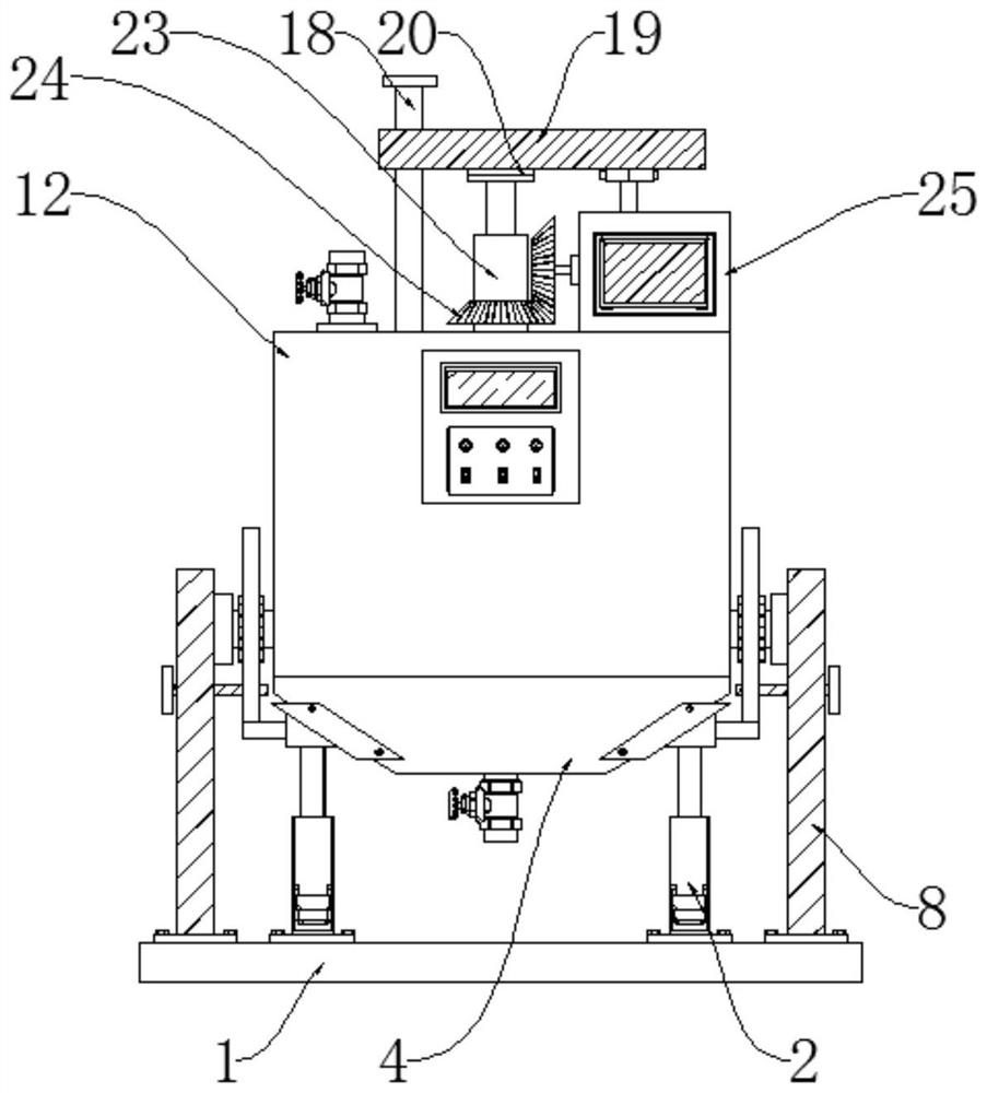 High-stability automobile brake fluid preparation equipment