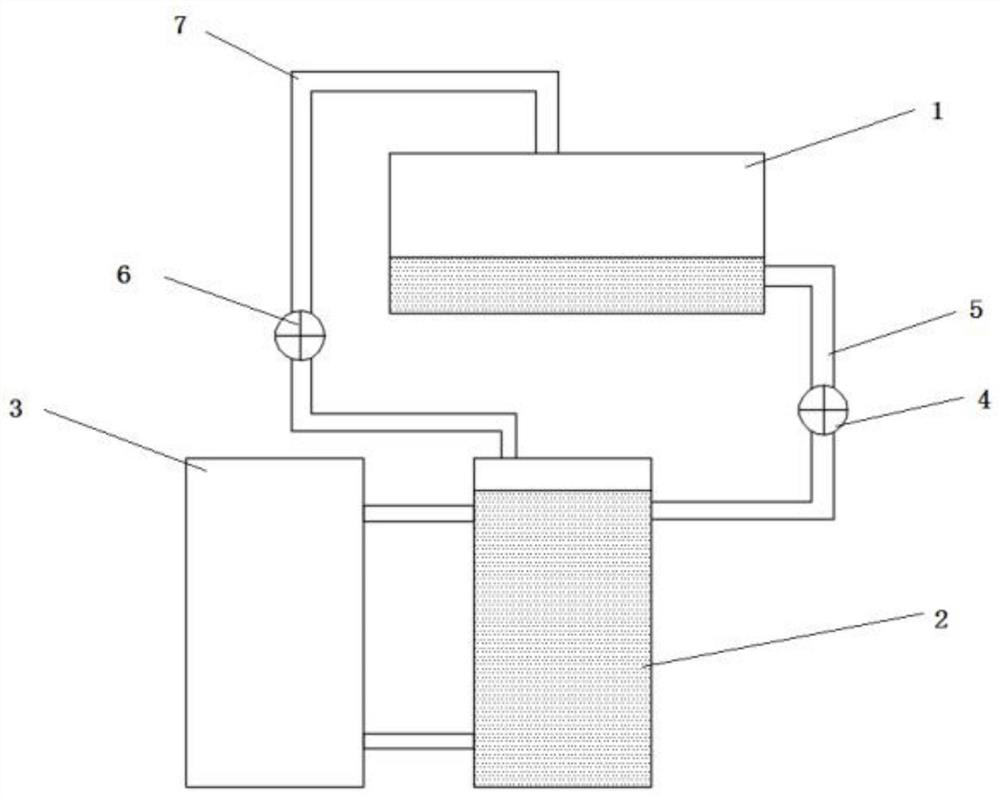 Water cooling system with uniform cooling effect for aluminum ingot production