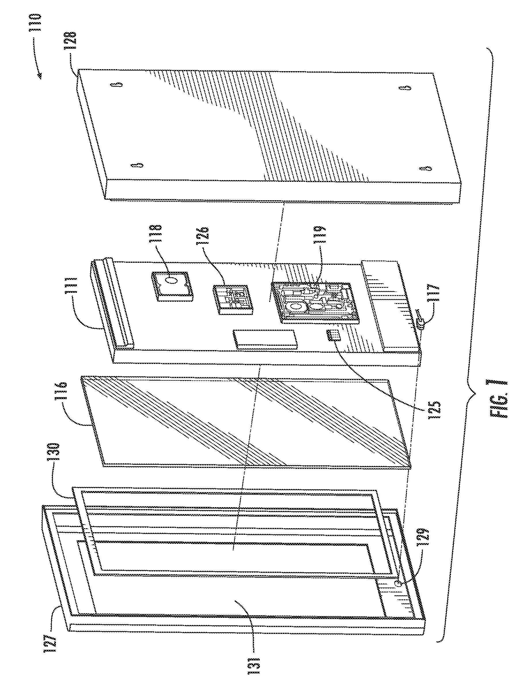 Frame assembly for displaying indicia and reflecting an image