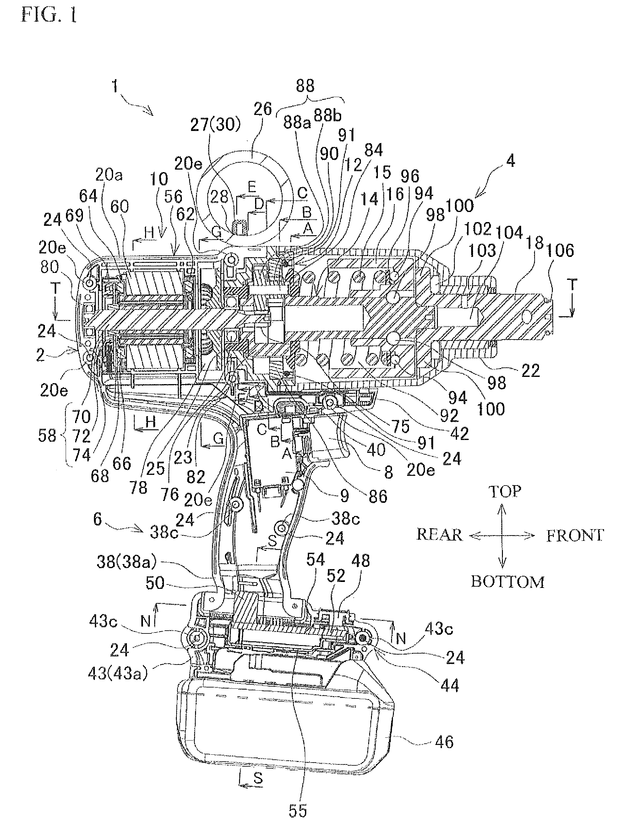 Power tool and rotary impact tool