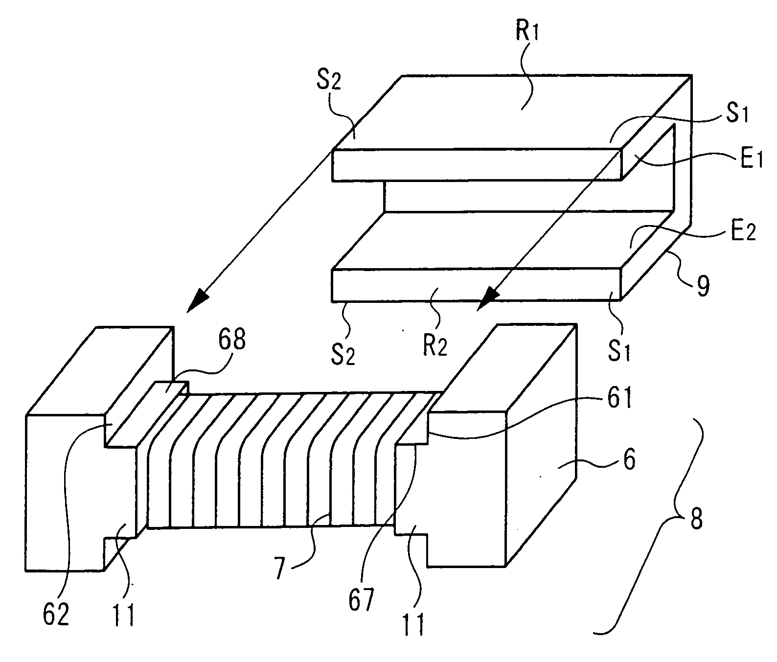 Antenna structure and radio-controlled timepiece