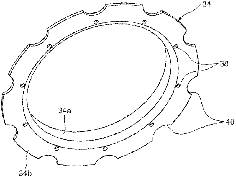 Thrust bearing and suspension for vehicle