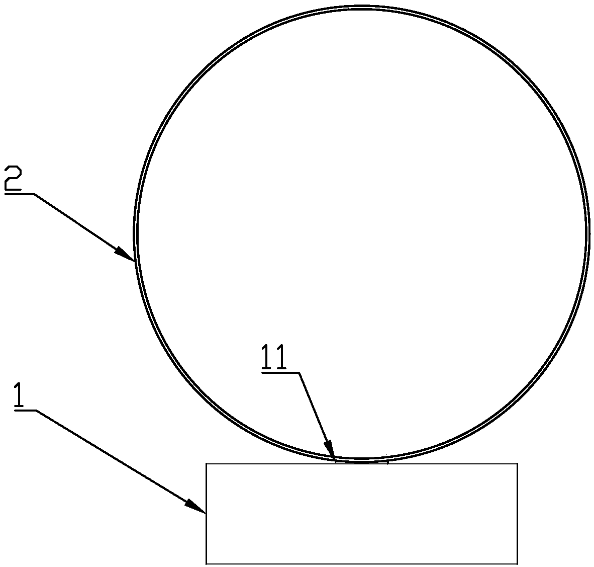 Steel pipe full-encapsulating concrete pouring pipe stabilization supporting structure and construction method thereof