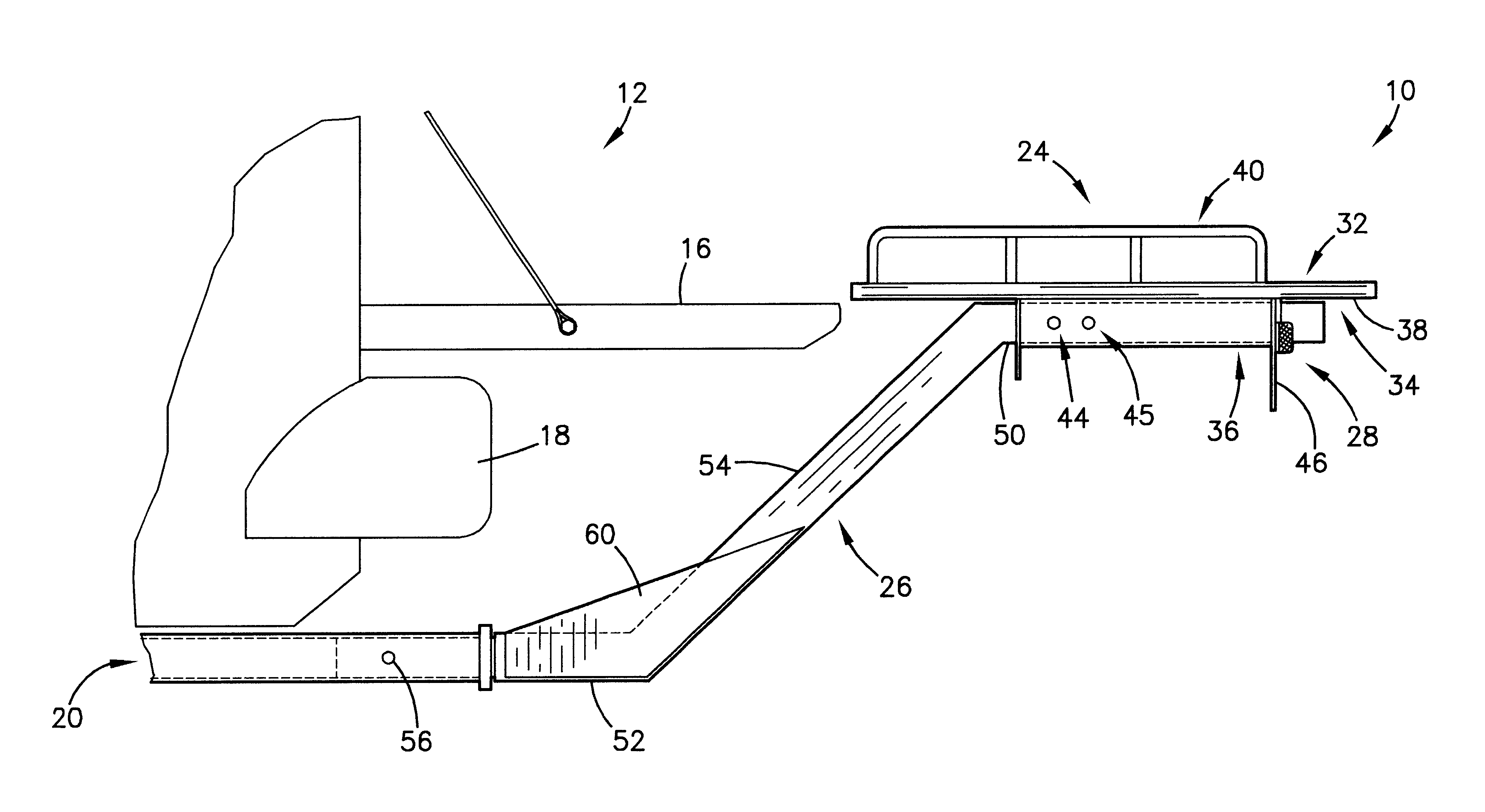 Truck bed extension device