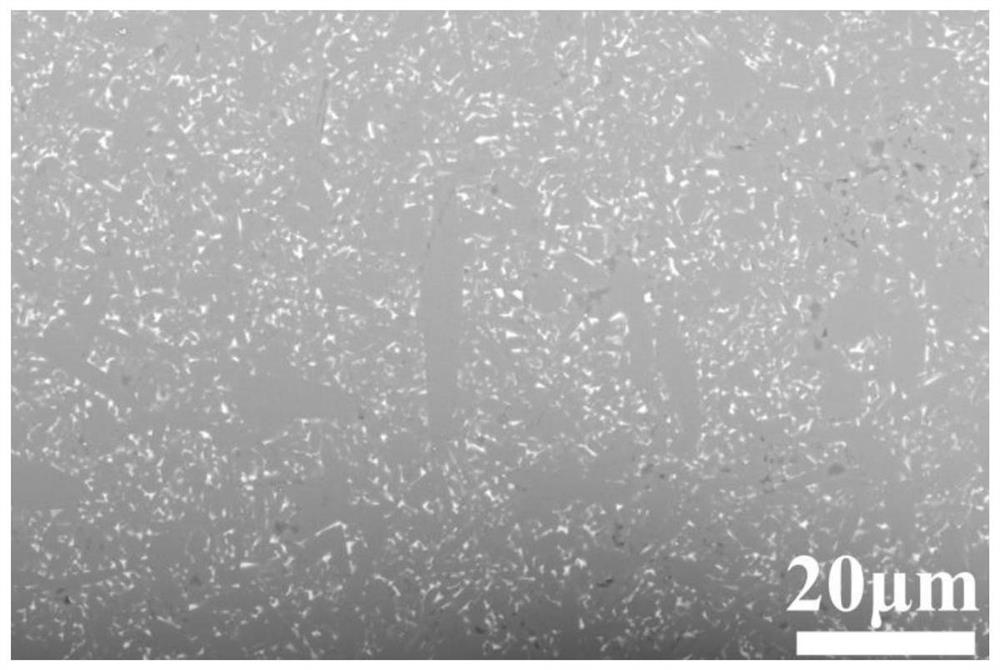 Method for preparing high-strength and high-thermal-conductivity silicon nitride ceramic through two-step sintering