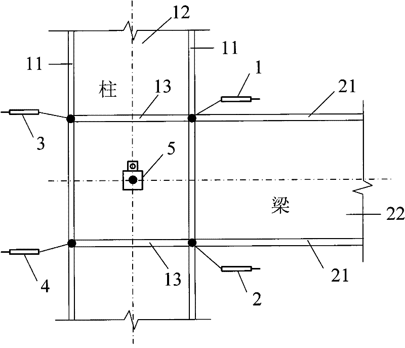 Computer Aided Measuring Method of Steel Frame Beam-column Joint Rotation Angle