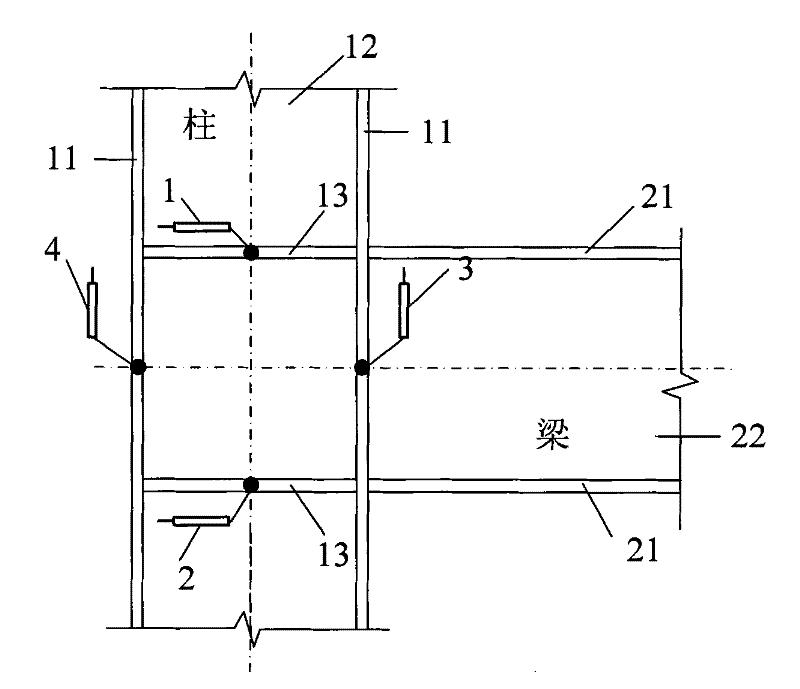 Computer Aided Measuring Method of Steel Frame Beam-column Joint Rotation Angle