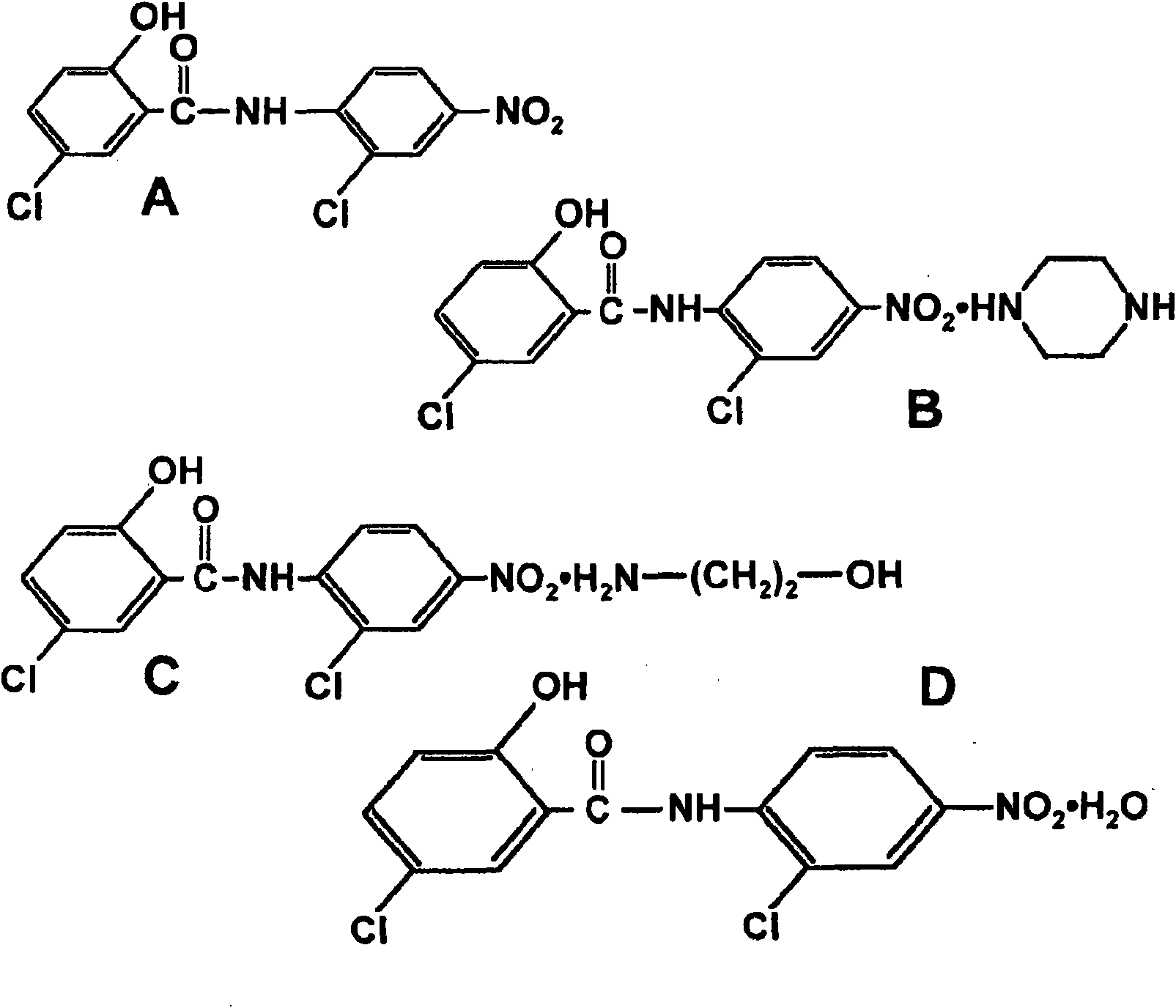 Salicylanilide modified peptides for use as oral therapeutics