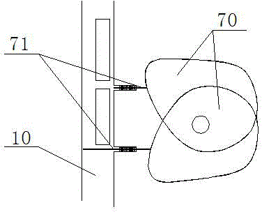 Coin changing mechanism for coin feeding box