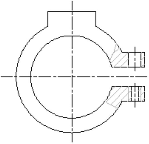 Elastic load application device for steering engine