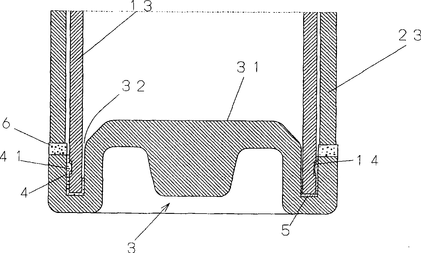 Bottle cap for storing raw material