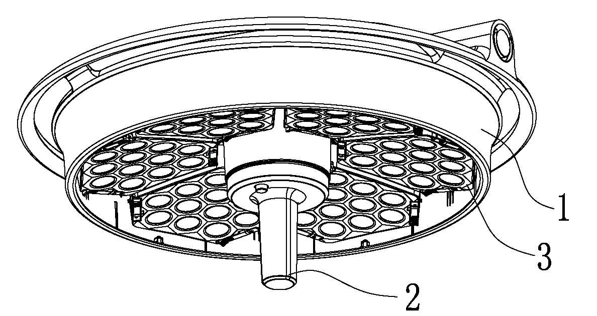 LED (Light-Emitting Diode) shadowless lamp