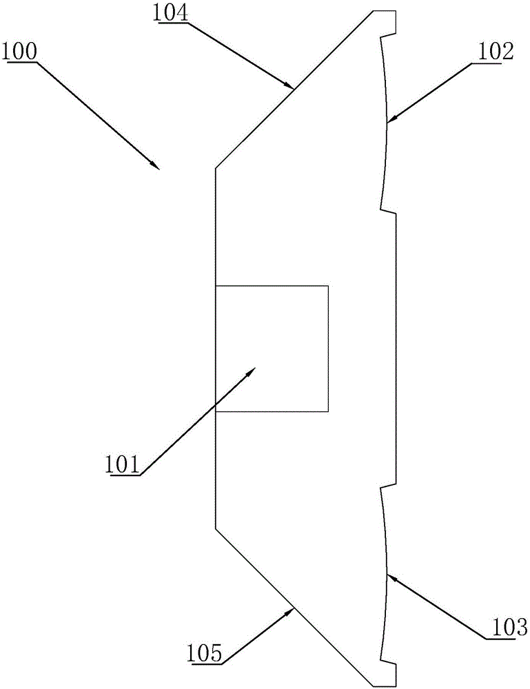 Transmission-type optical detection device for intelligent expiration molecular diagnosis system