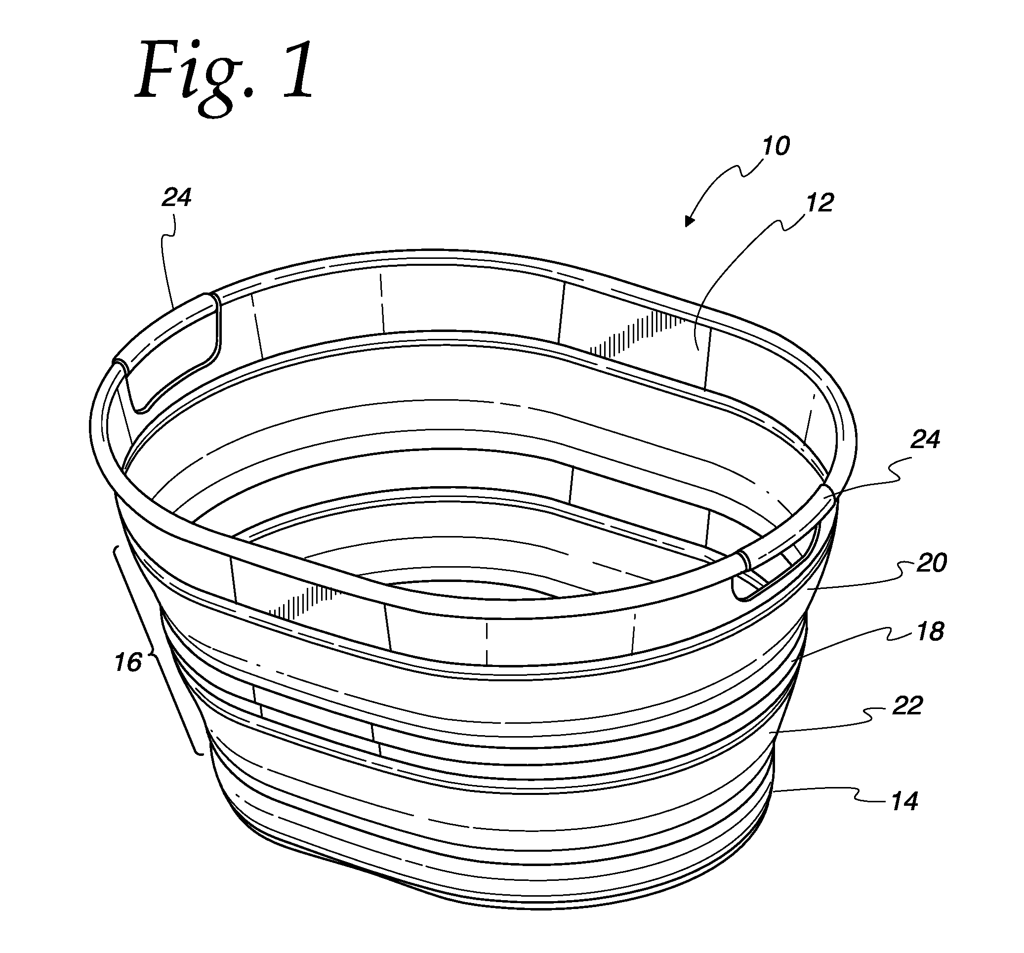 Collapsible Household Containers