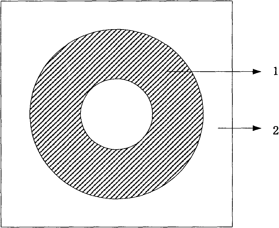 Circularly polarized ceramic antenna based on coupling and feeding of strip line via multiple slots