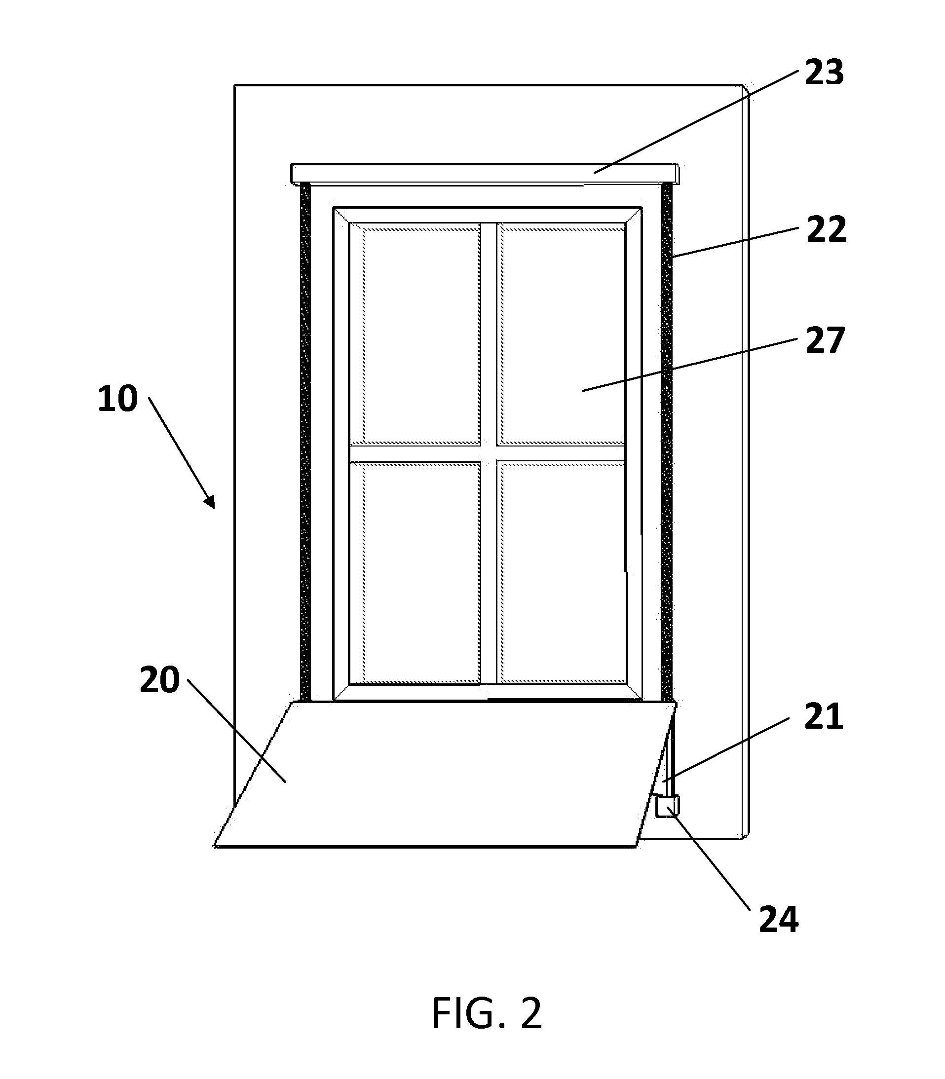 Adjustable All-Season Window Awning/Light Shelf and Operating Mechanism Therefor