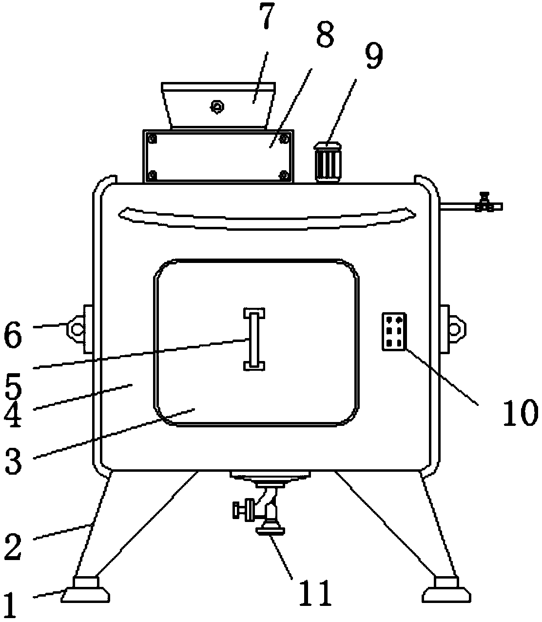 Automated processing equipment of foods