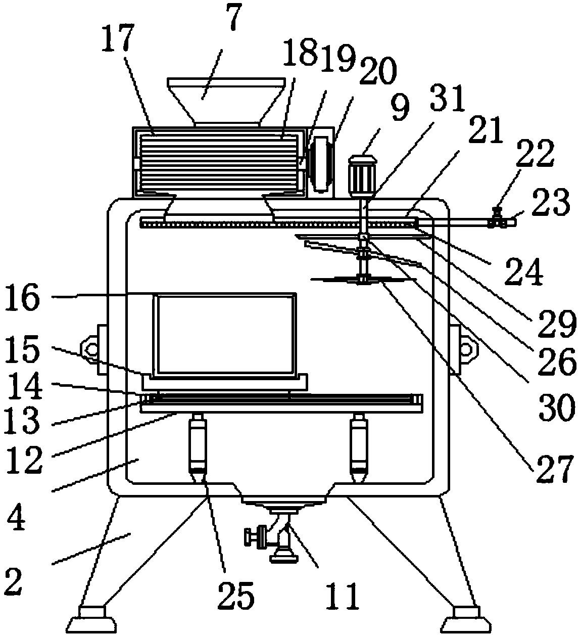 Automated processing equipment of foods