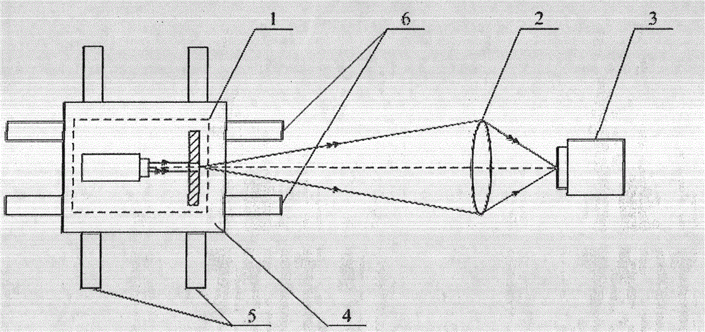 Method and device for measuring lateral magnification of optical system using point target image stitching