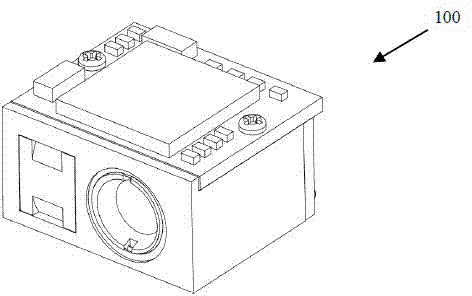 Barcode reading and decoding module and handheld electronic device