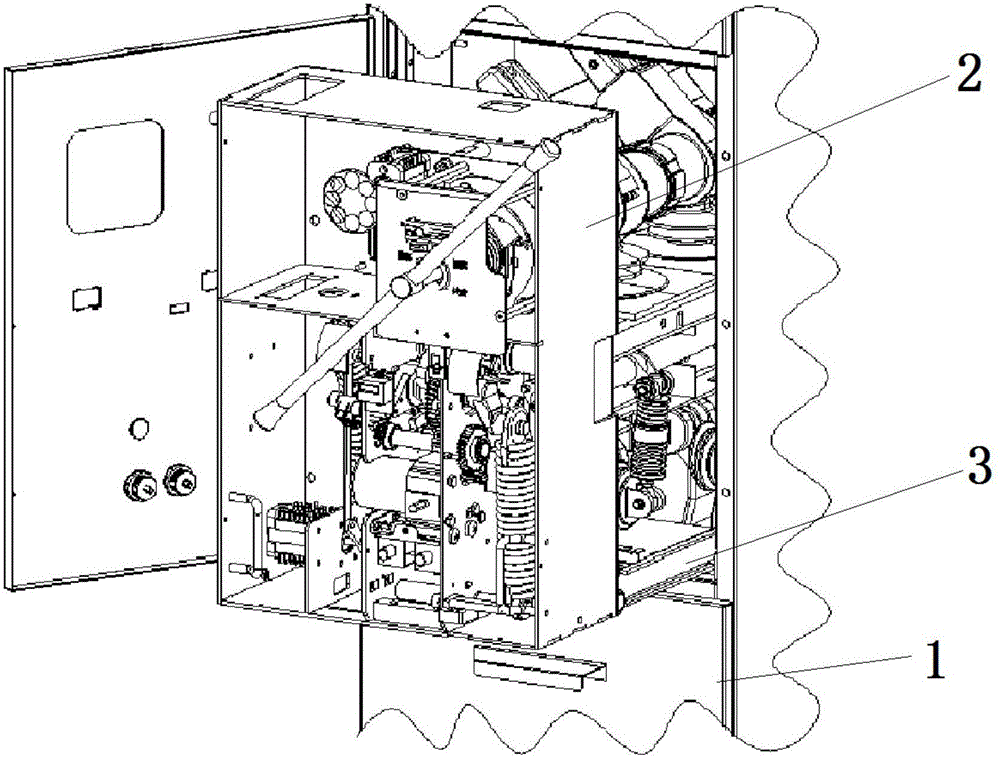 Modularization assembly type electrical cabinet and assembly technology thereof