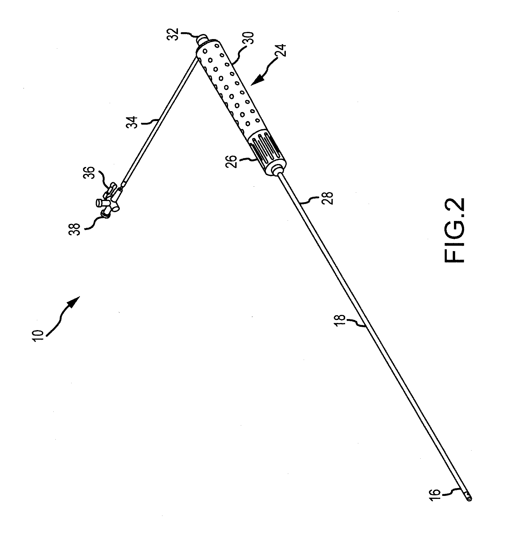 Elongate medical device handle autolock