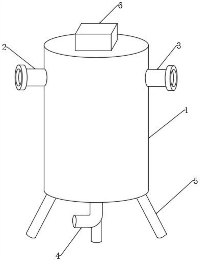 Efficient separation device for supercritical extraction