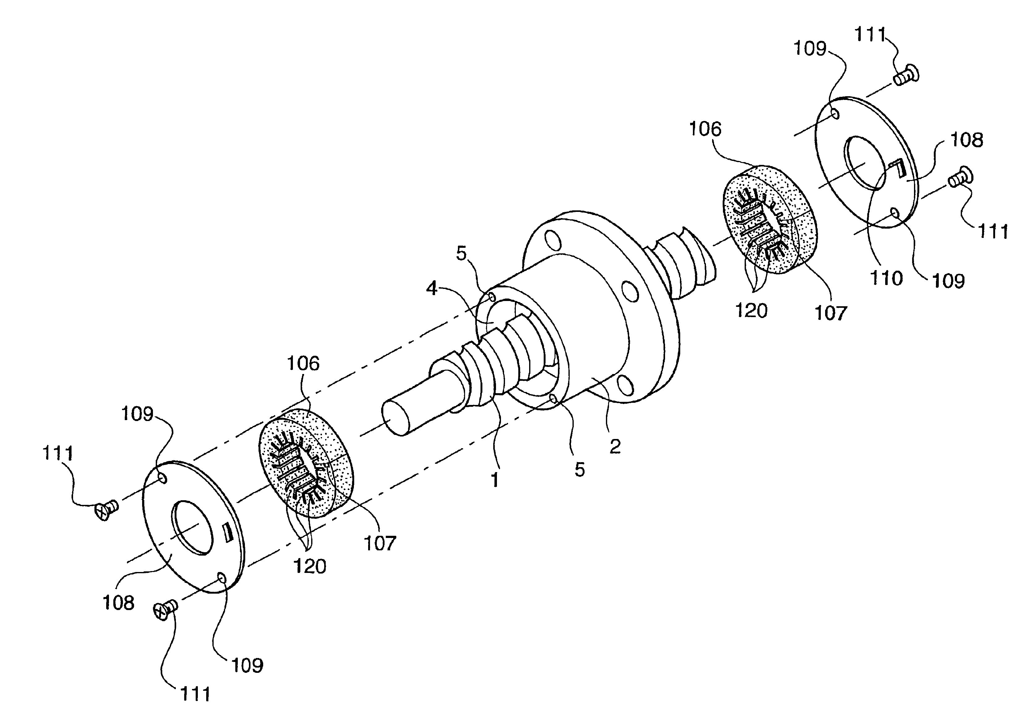 Feed screw device