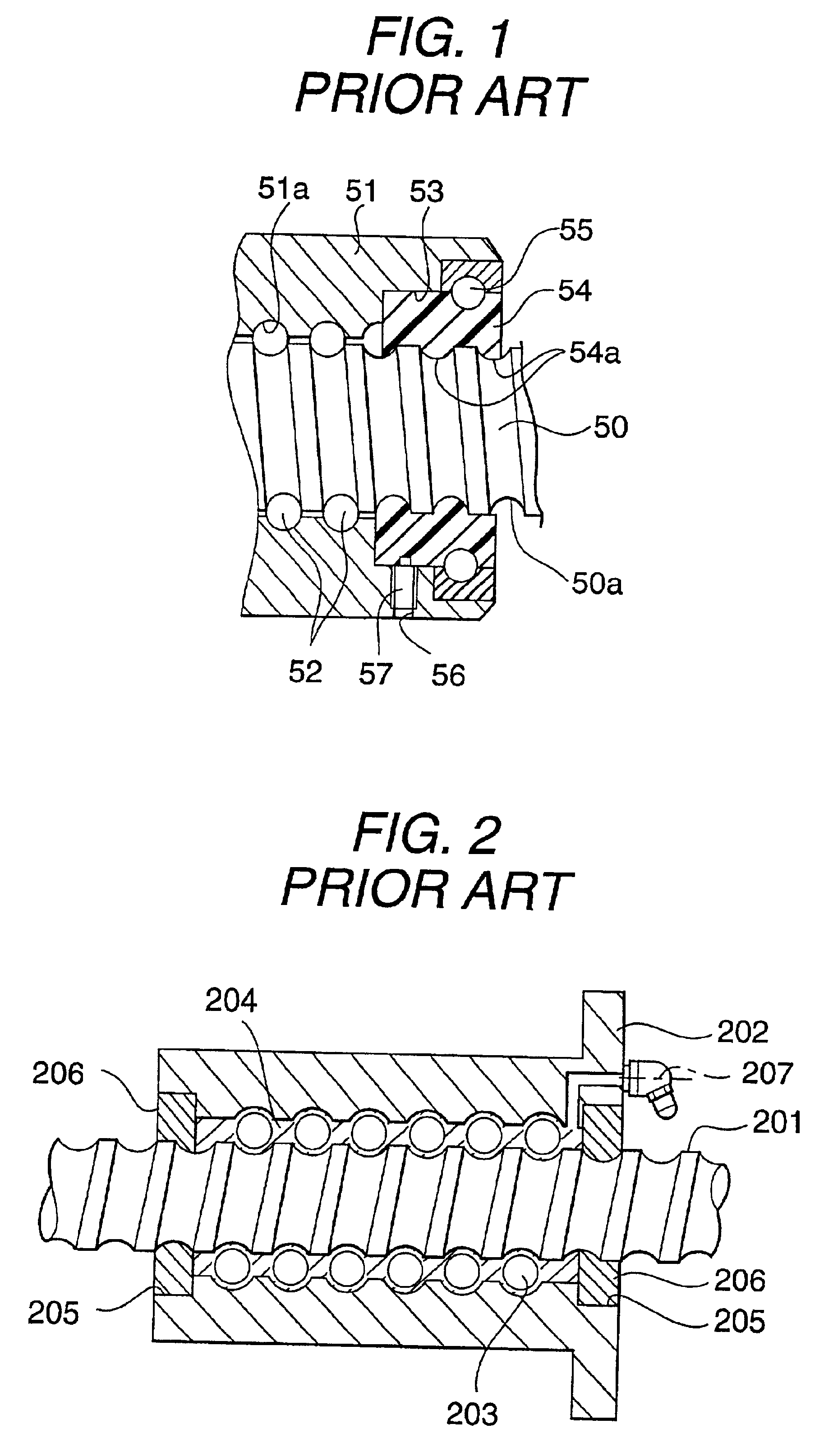 Feed screw device