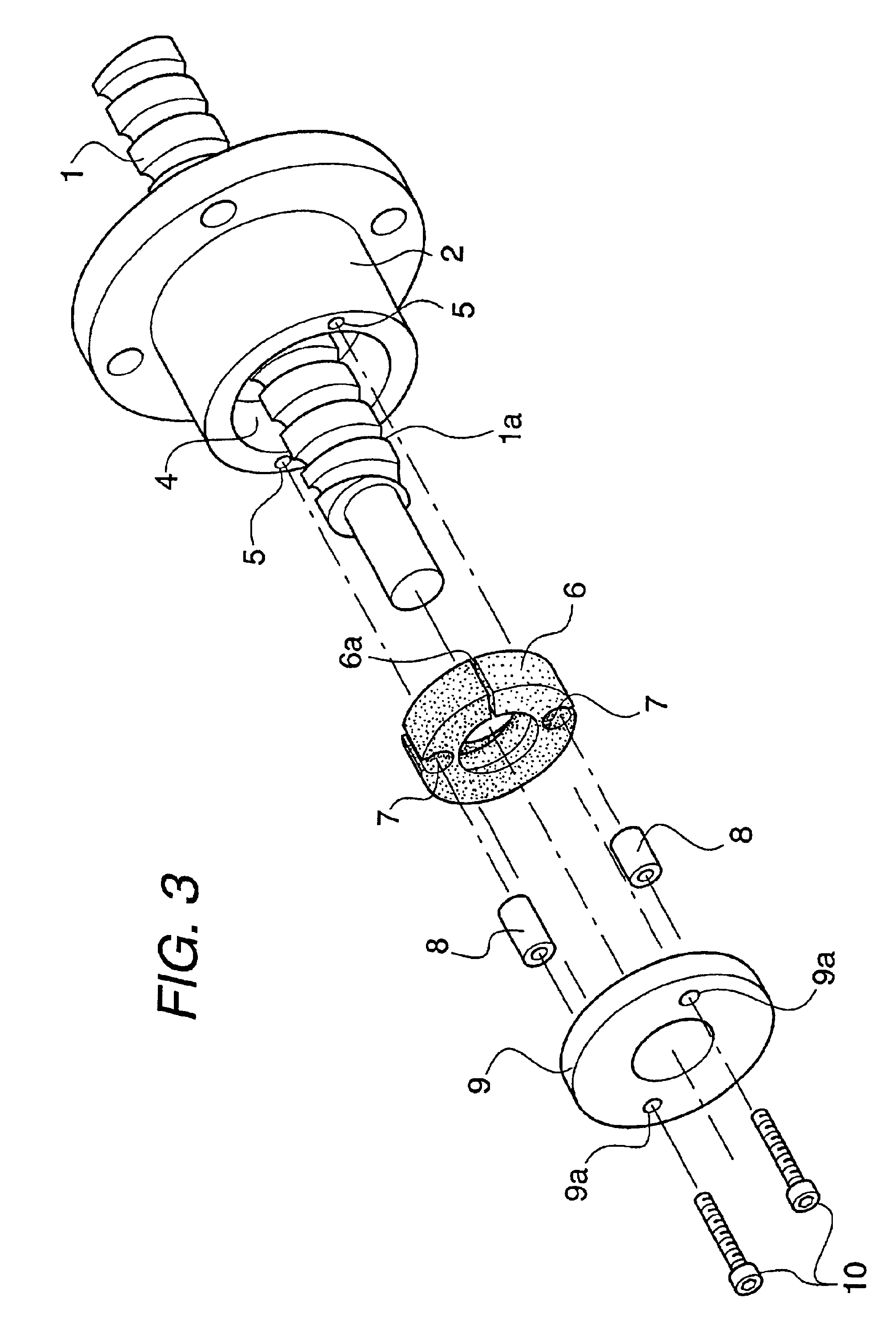 Feed screw device