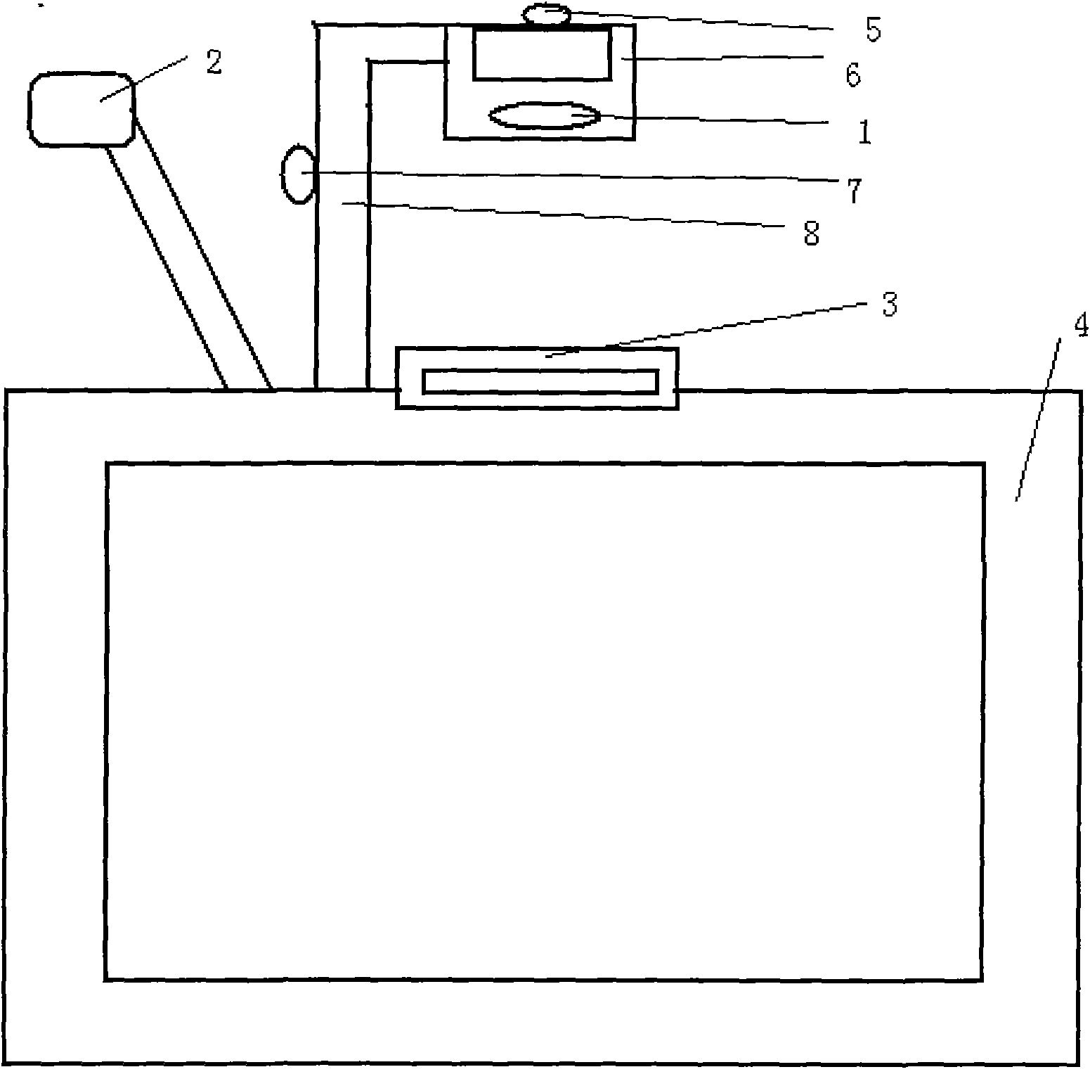 Classroom demonstration display amplifier