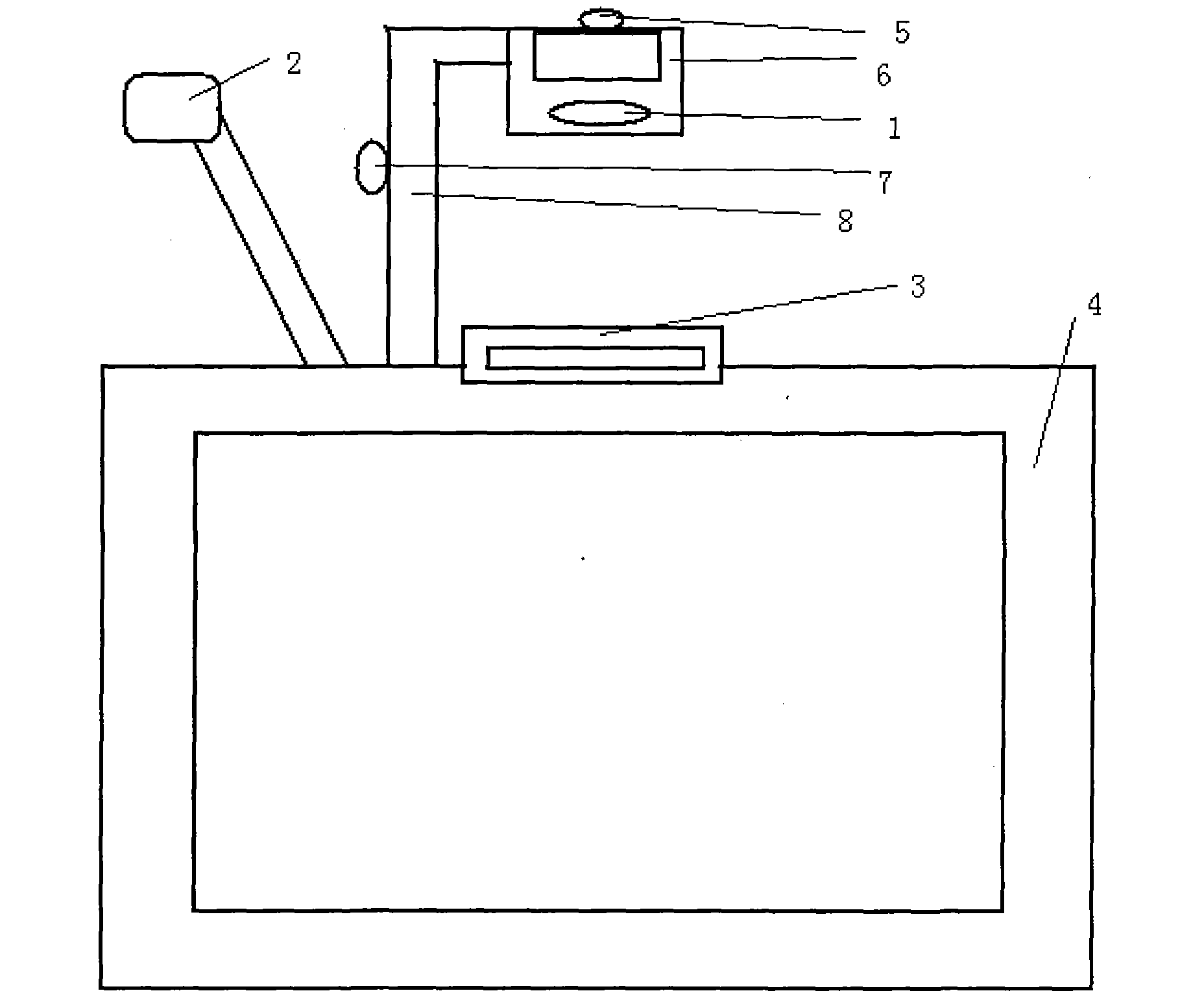 Classroom demonstration display amplifier