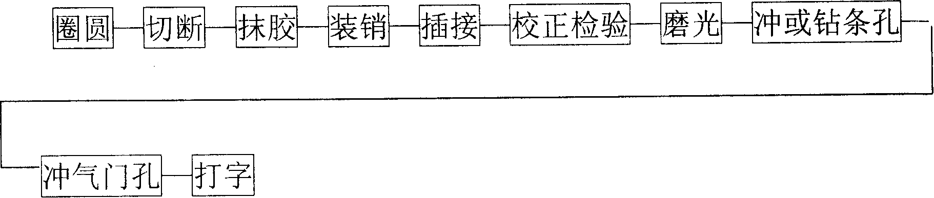 Method for producing bicycle wheel fellone using magnesium alloy section bar