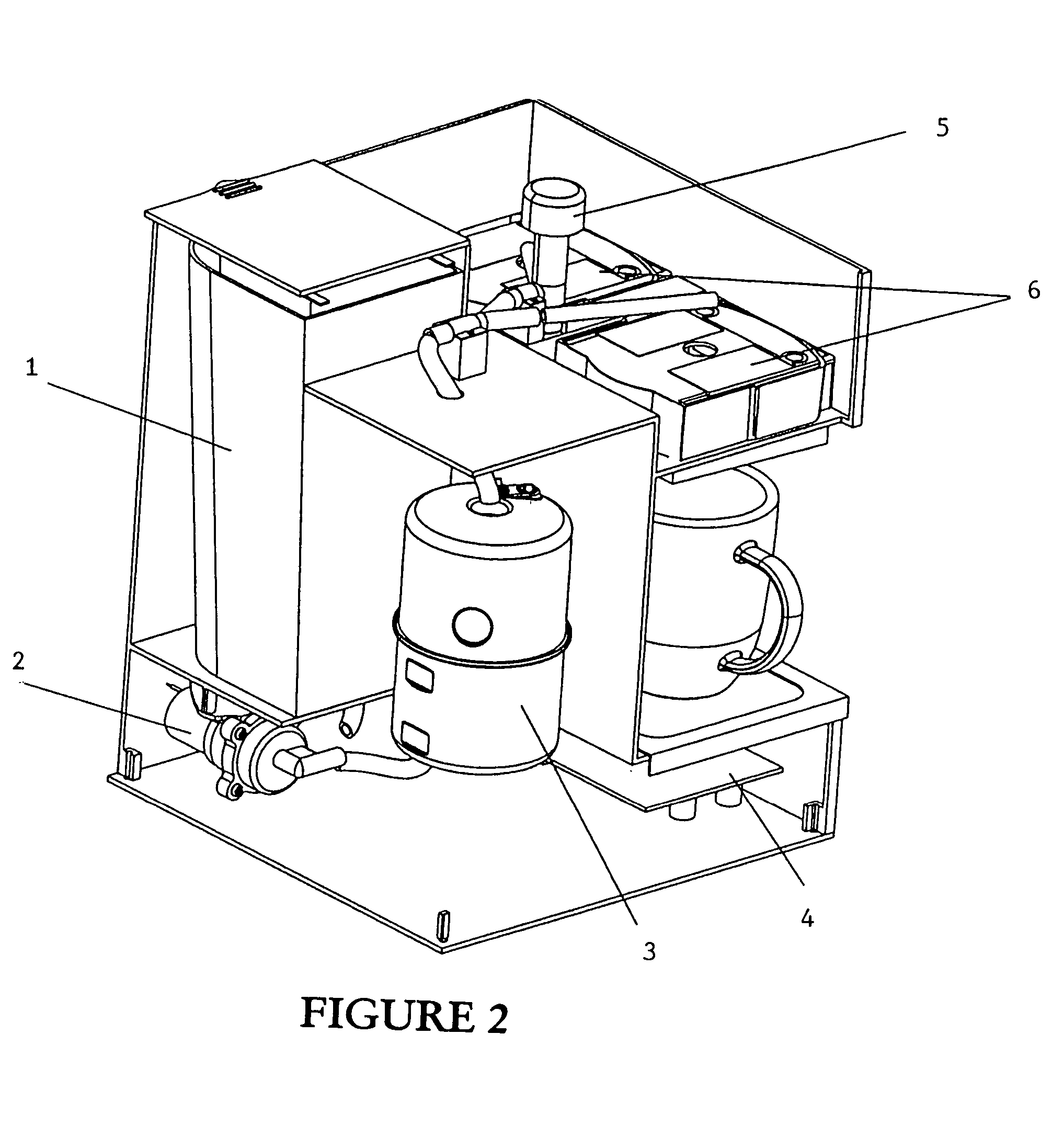 Hot beverage machine