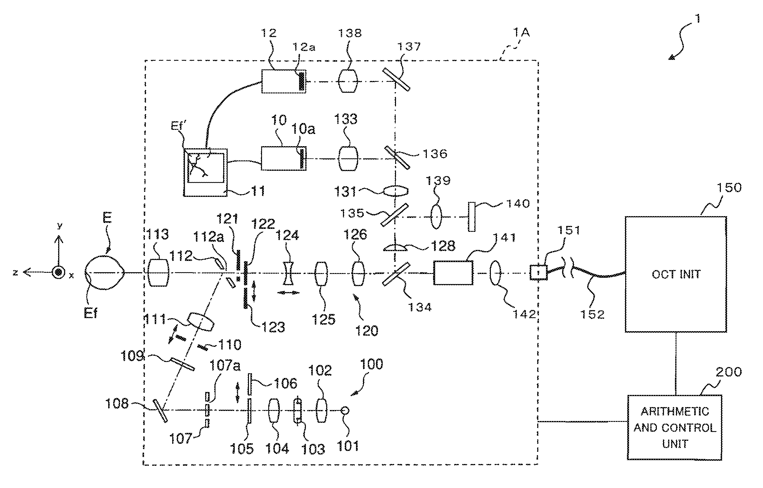 Optical image measurement device and optical image measurement method