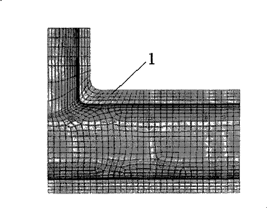 Method for optimum design of tee shape