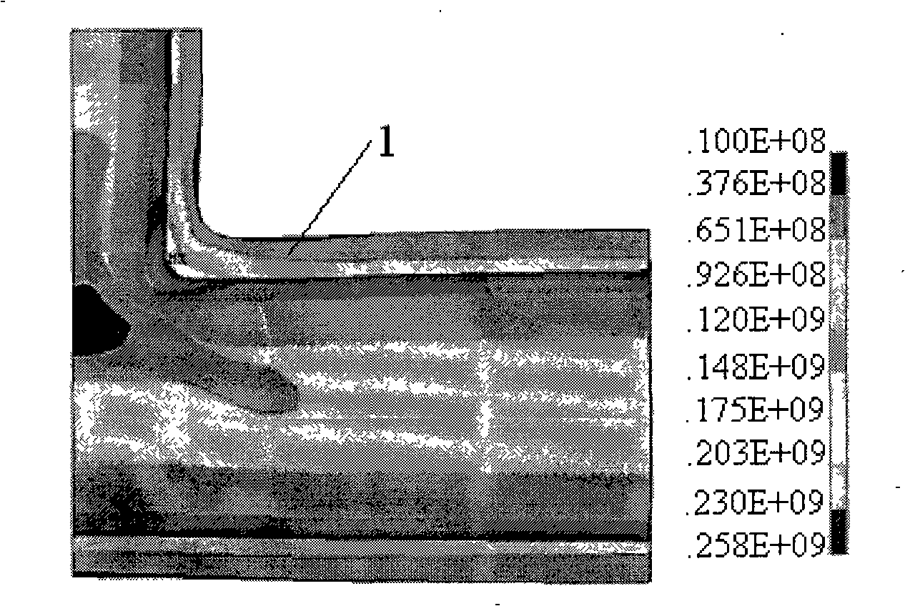 Method for optimum design of tee shape