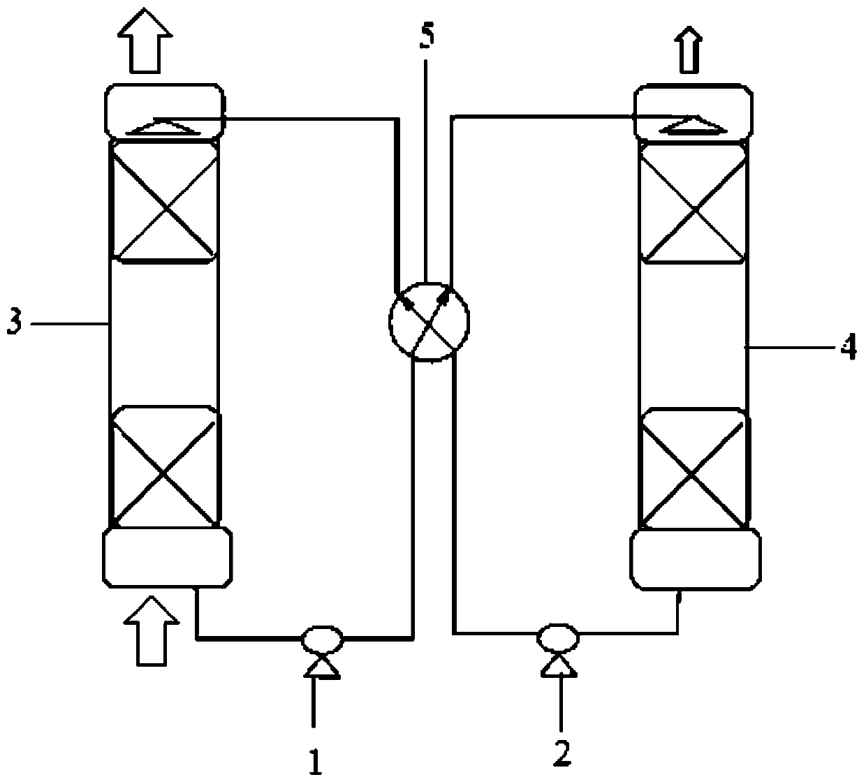 Composite organic alcohol amine absorbing agent for carbon dioxide